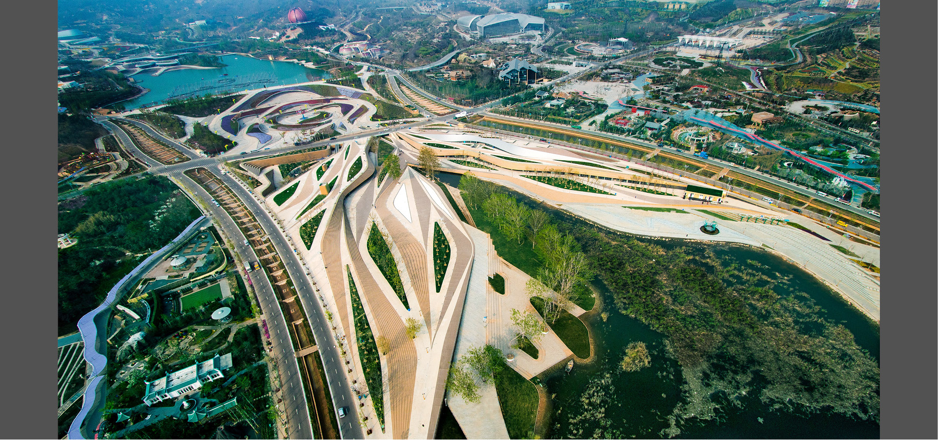 2014青岛世园会---地池综合服务中心 - 青岛北洋建筑设计有限公司